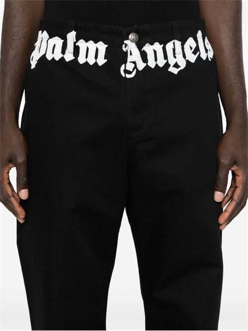 Logo trousers PALM ANGELS | PMCG005F24FAB0011003